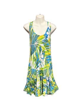 Jams World Hattie tropical dress Small Retro Hawaii Vacation Summer
